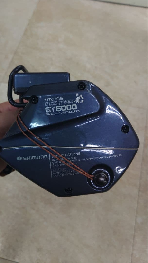 SHIMANO デジタル電動リール GT-6000