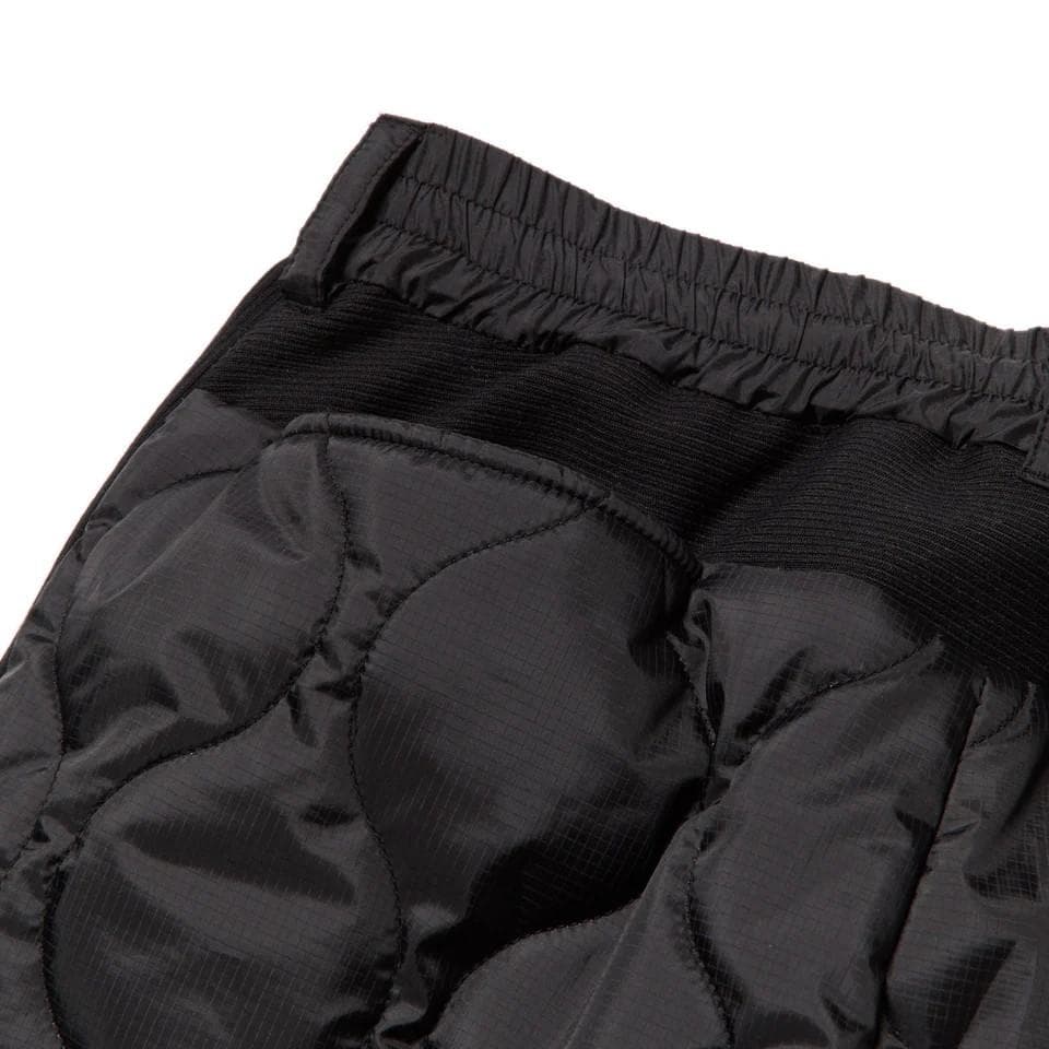 NEWERA GOLF インサレーティッドキルティングパンツ ブラック　Lサイズ
