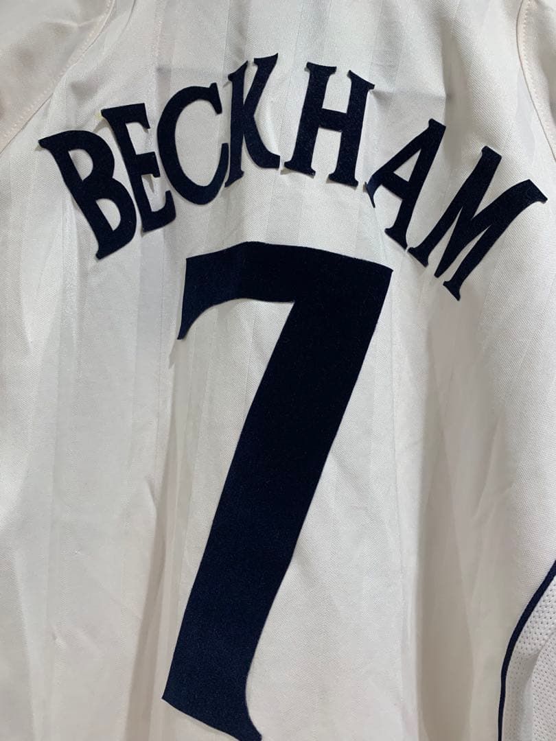 ベッカム ユニフォーム イングランド代表 2002年 日韓w杯