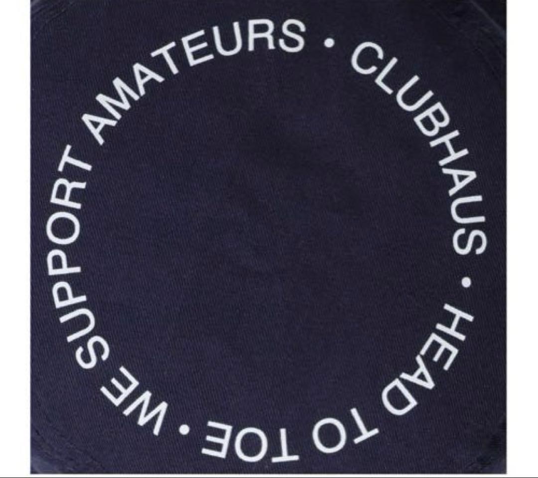 新品未使用　CLUBHAUS×HIIT クラブハウス　バケットハット　ネイビーL