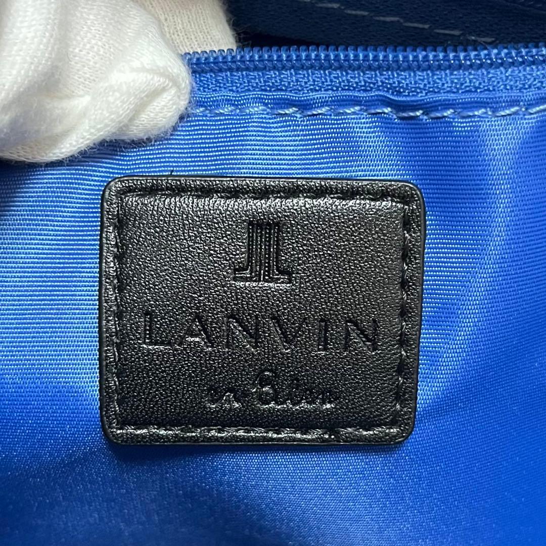 未使用品✨ランバンオンブルー 2way ナイロンアコールミニリュック JLロゴ入