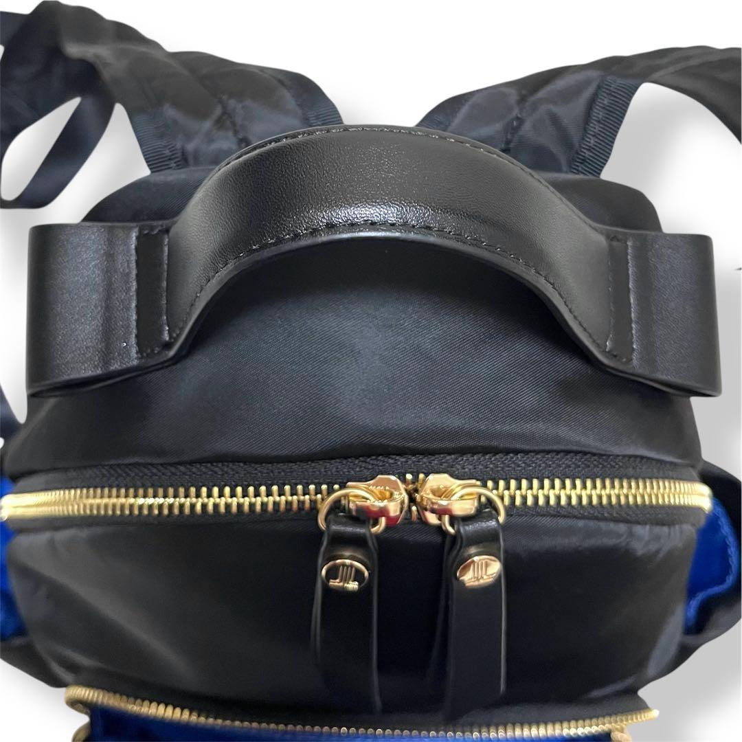 未使用品✨ランバンオンブルー 2way ナイロンアコールミニリュック JLロゴ入