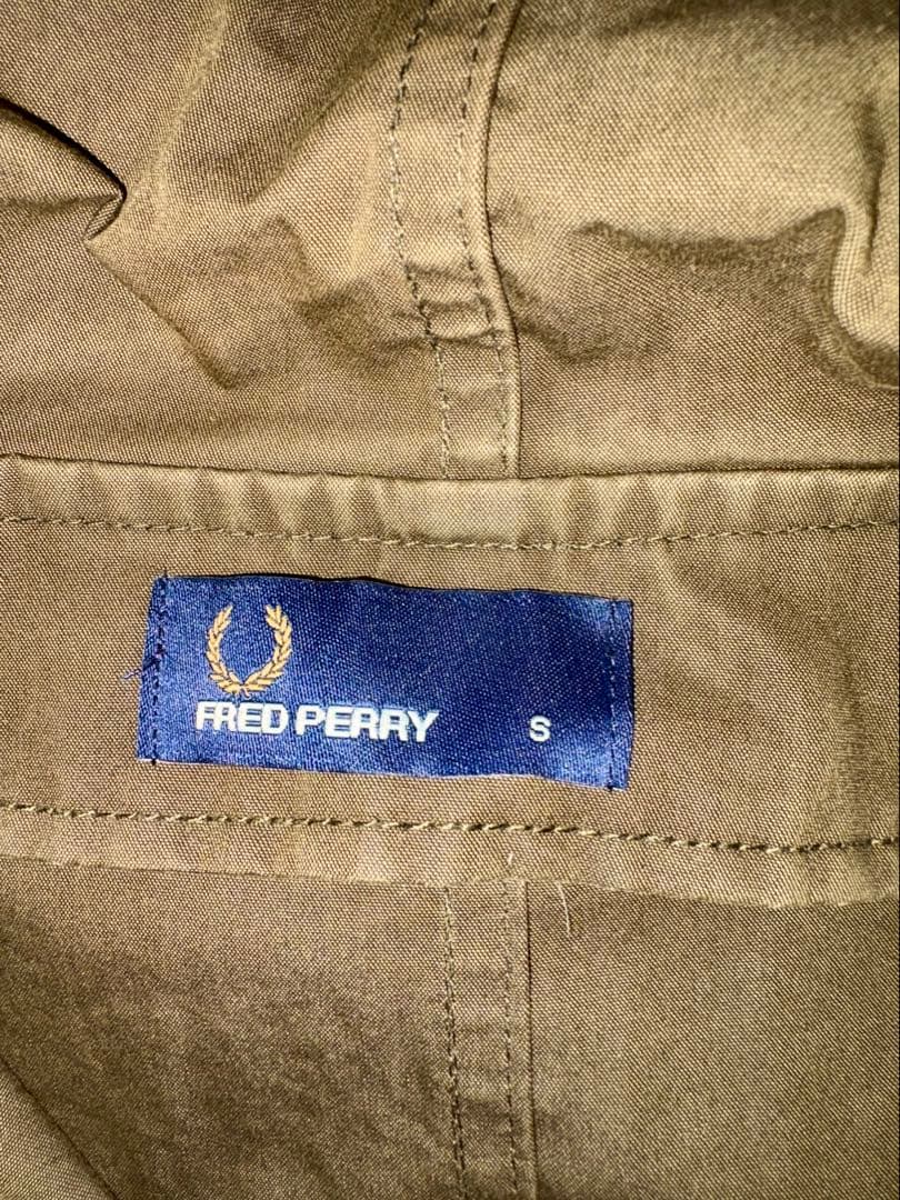 フレッドペリー 迷彩ダウンライナー付 モッズコート F2562