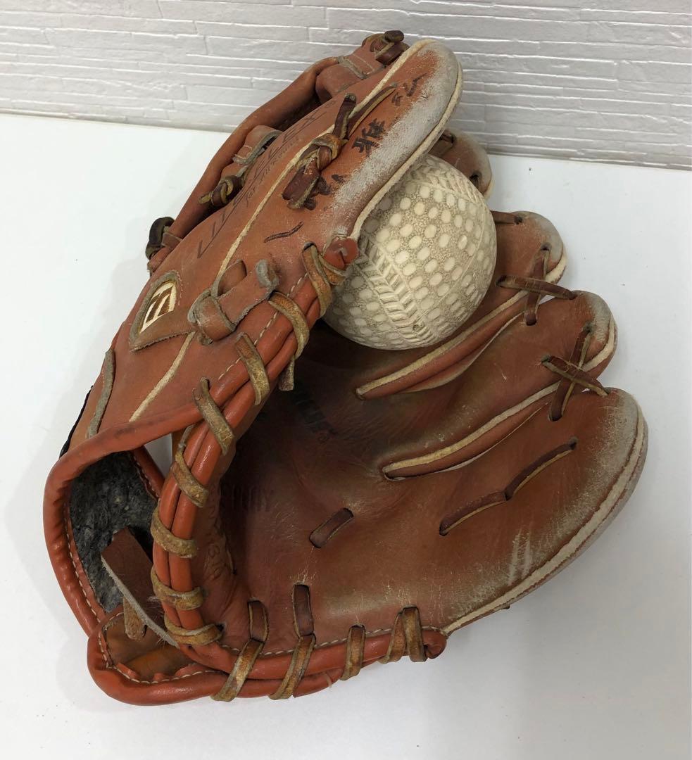野球　軟式グローブ　ミズノセット売り