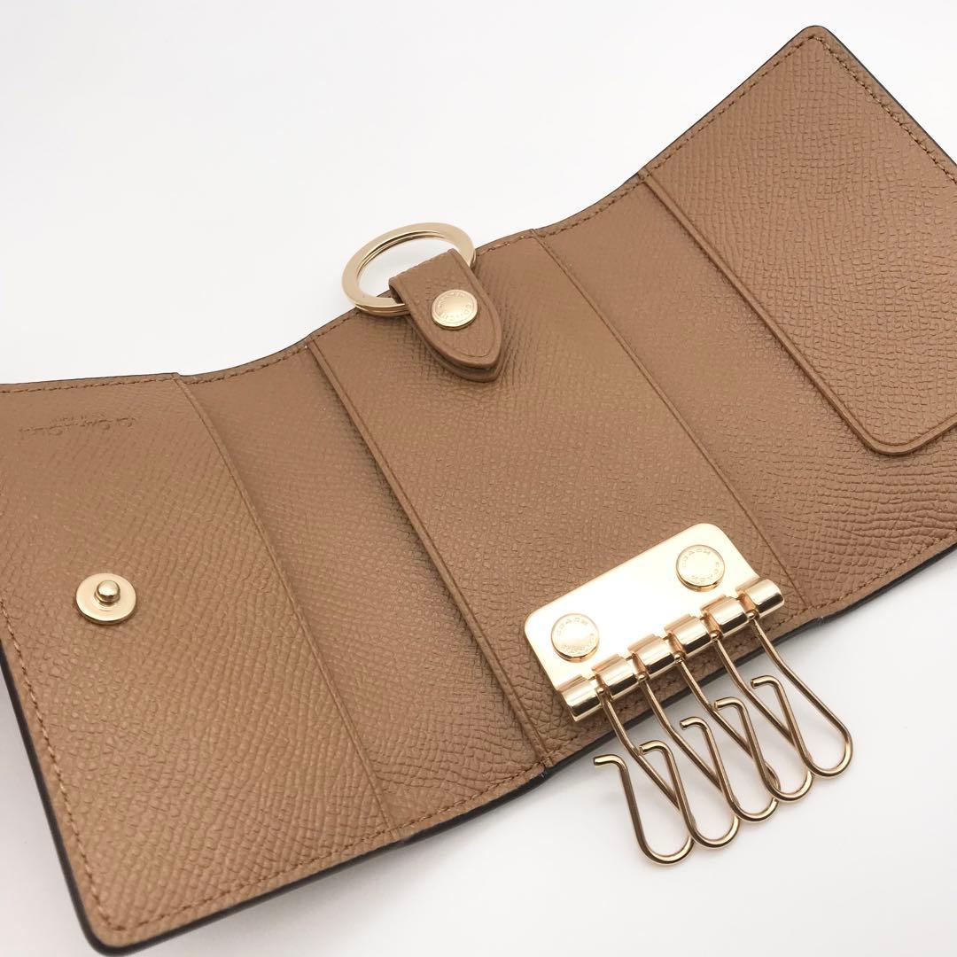 COACH 大人気！！ ファイブリング キーケース チョーク ホワイト 新品