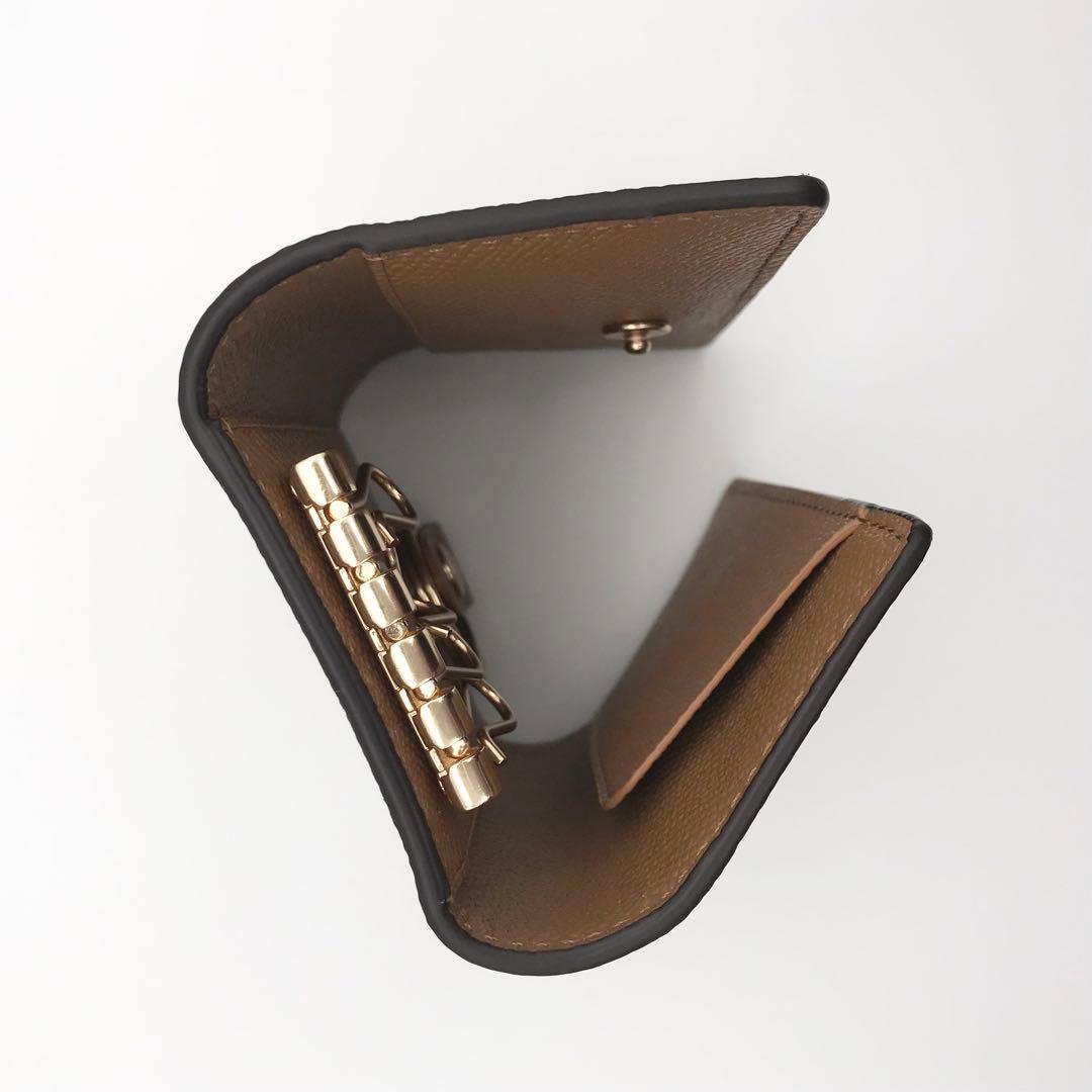 COACH 大人気！！ ファイブリング キーケース チョーク ホワイト 新品