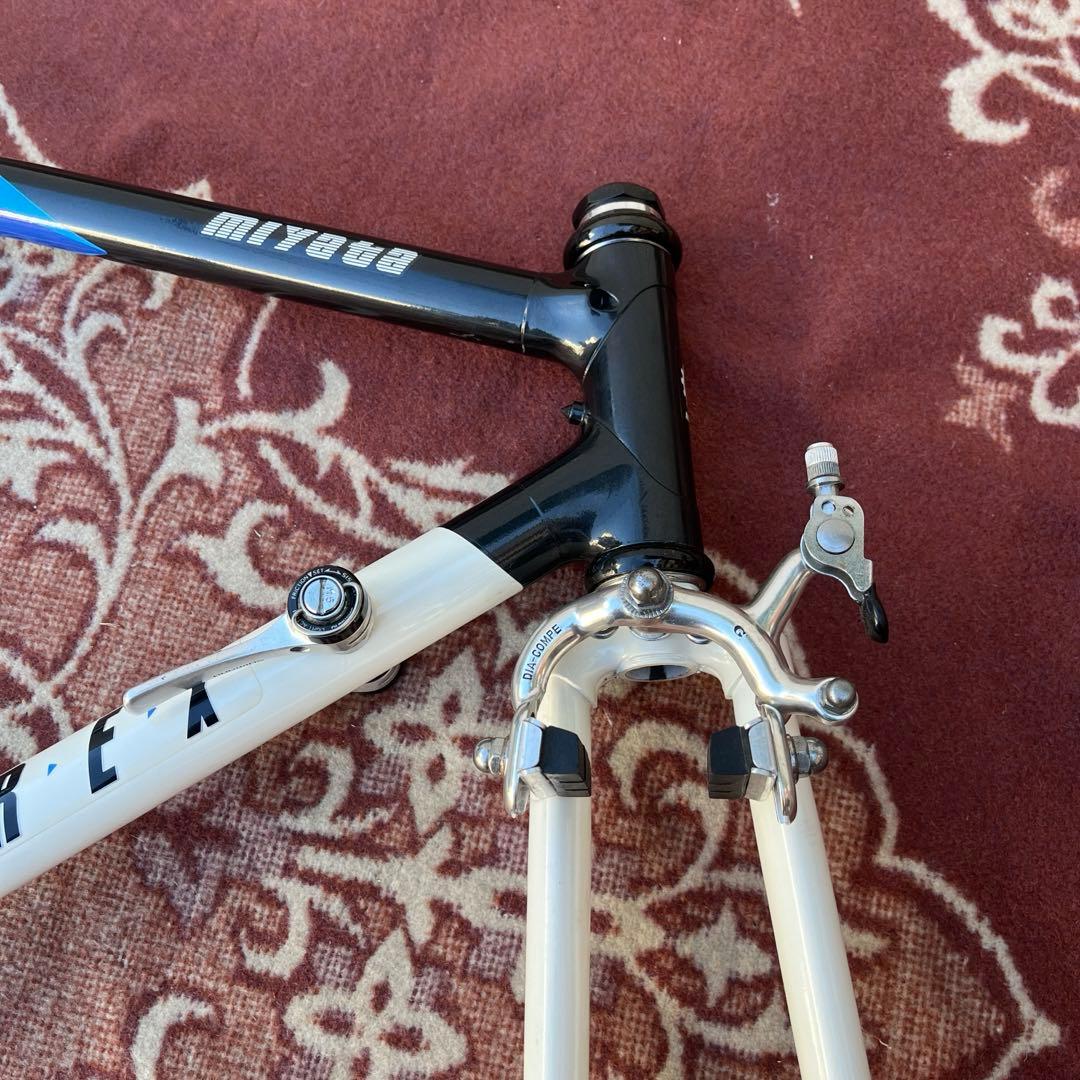 美品 MIYATA ミヤタ ALFREX ロードバイク フレーム 自転車 部品