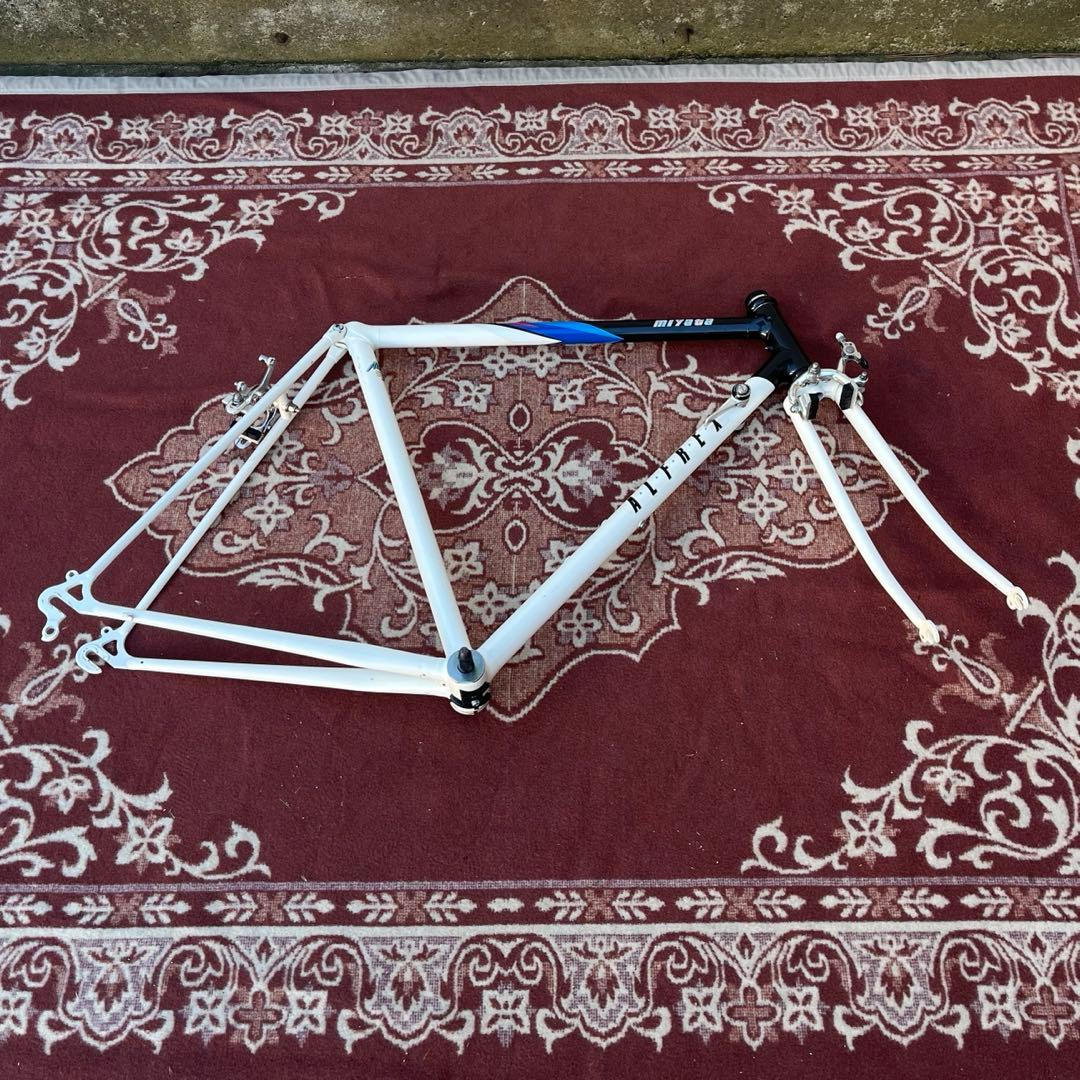 美品 MIYATA ミヤタ ALFREX ロードバイク フレーム 自転車 部品