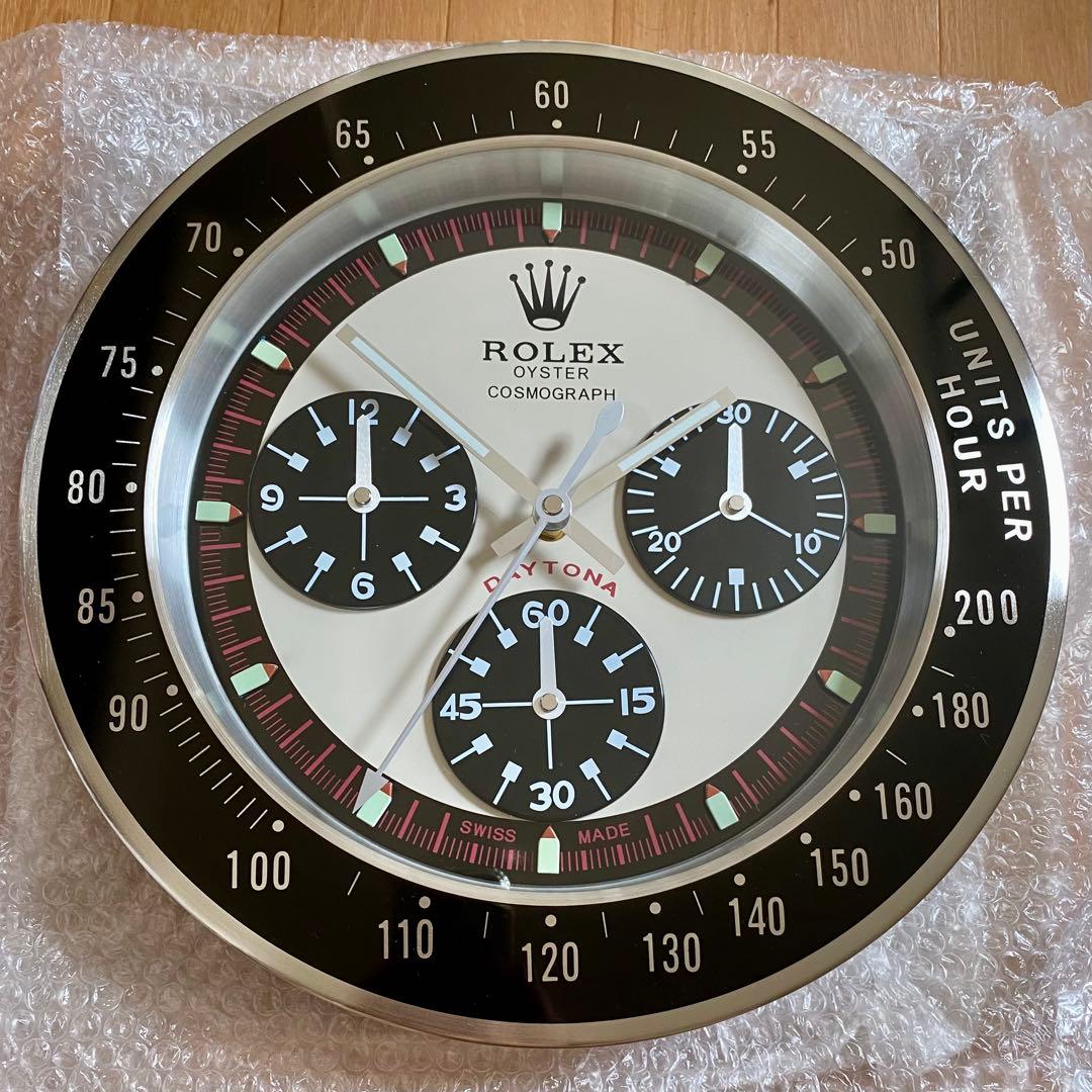 新品未使用 デイトナ コスモグラフ 掛け時計 非売品 ポール - メルカリ