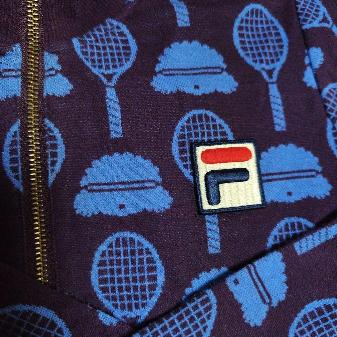 FILA テニスラケット柄 ウェア Mサイズ　　スコートLサイズ