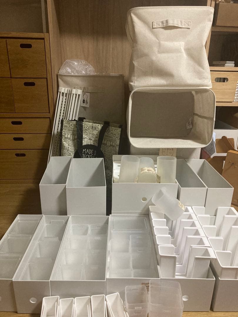 無印良品　ファイルボックス　ポリエステル　ソフトボックス　まとめ売り　100均