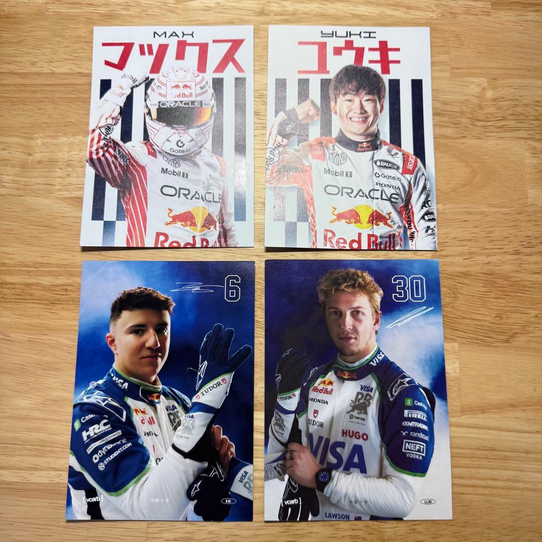 F1 日本GP 非売品 レッドブル ポストカード 角田裕毅 鈴鹿 - メルカリ