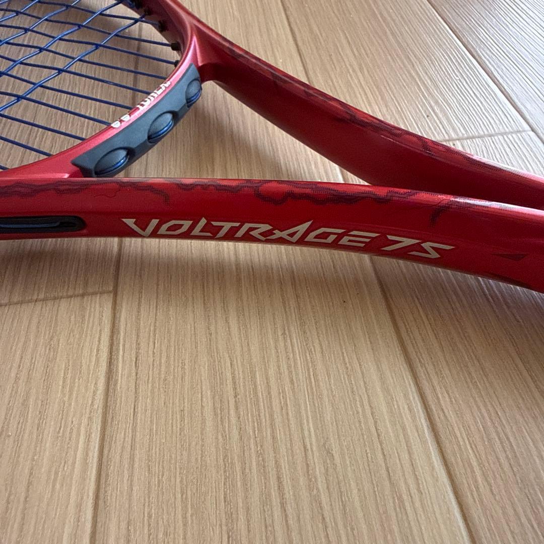 YONEX VOLTRAGE 7S 軟式テニスラケット 紅 クレナイ 日本製