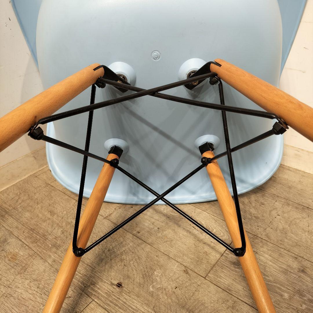 M♢ヴィンテージイームズチェア リプロダクト スカイブルー アーム