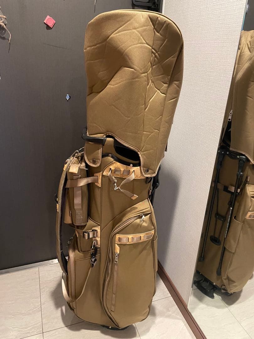 アッソブ バリスティックスタンドキャディバッグ KHAKI