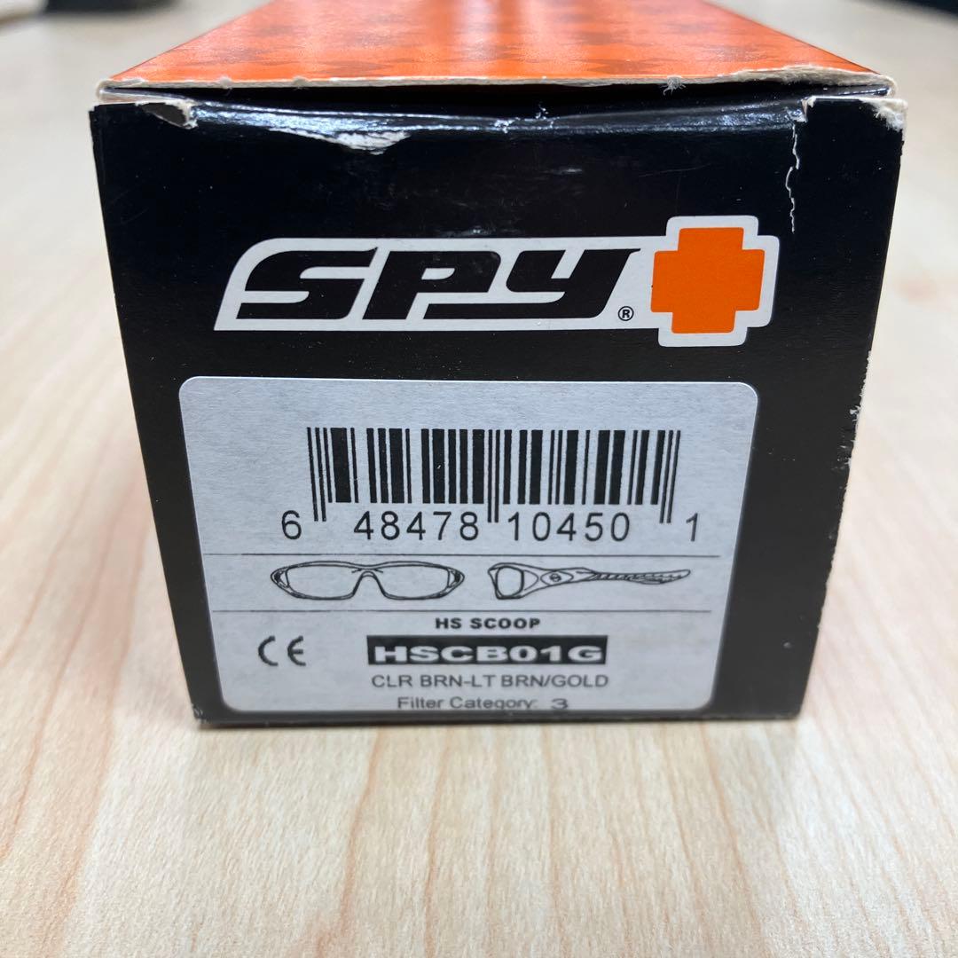 新品未使用 サングラス SPY HS SCOOP クリアブラウン 長渕剛着用
