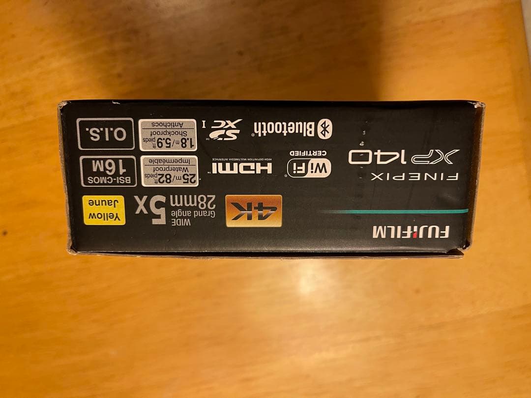 【中古】FUJIFILM XP140 防水デジタルカメラ
