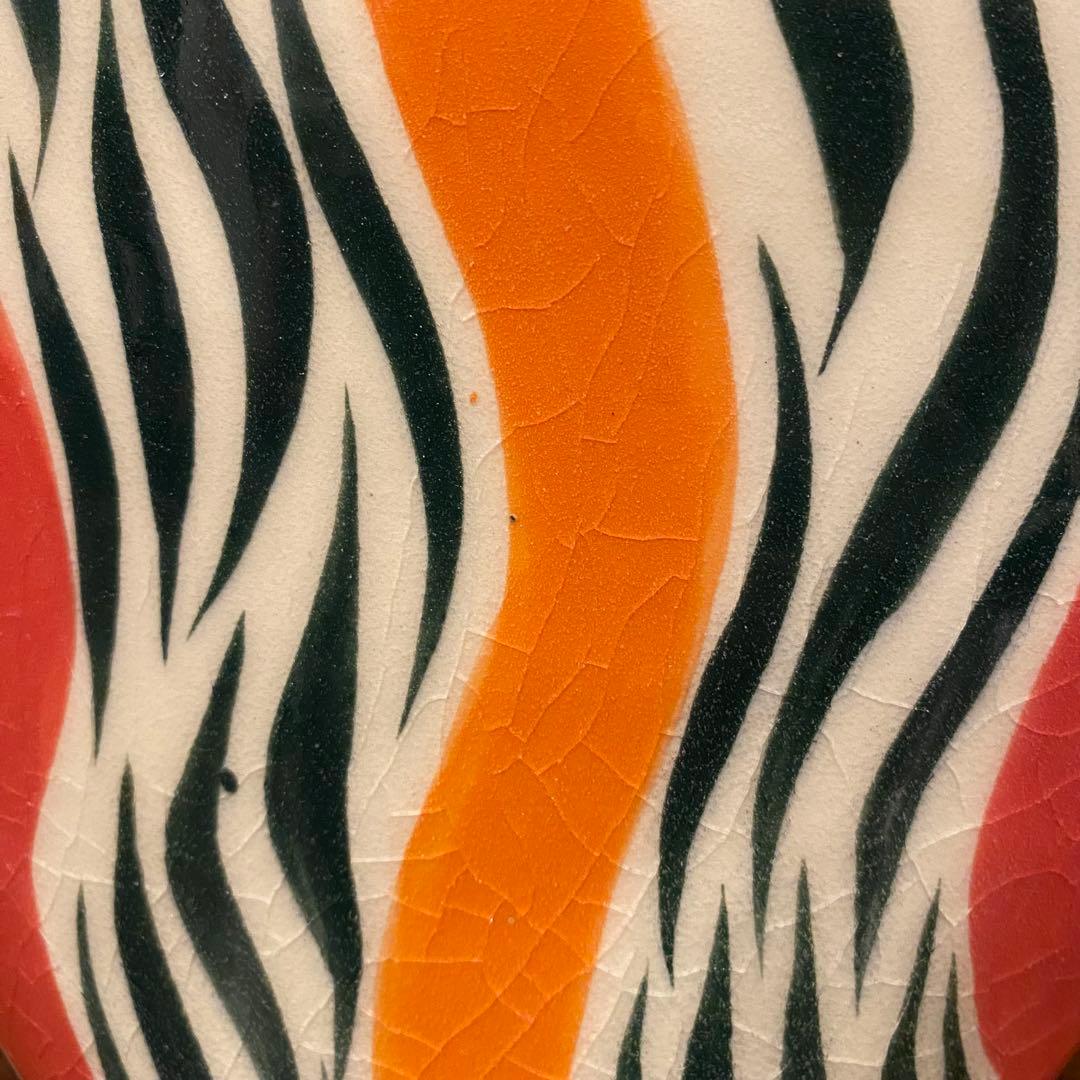 37cm トナラ焼き 特大フクロウ置物 陶器 ヴィンテージ スペシャル