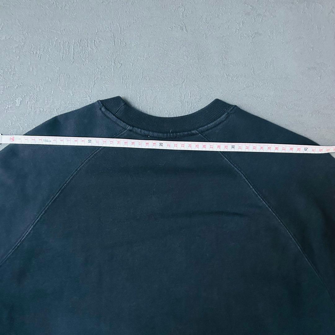 ＊メゾンキツネ＊ダブルフォックス スウェット トレーナー　刺繍　ブラック