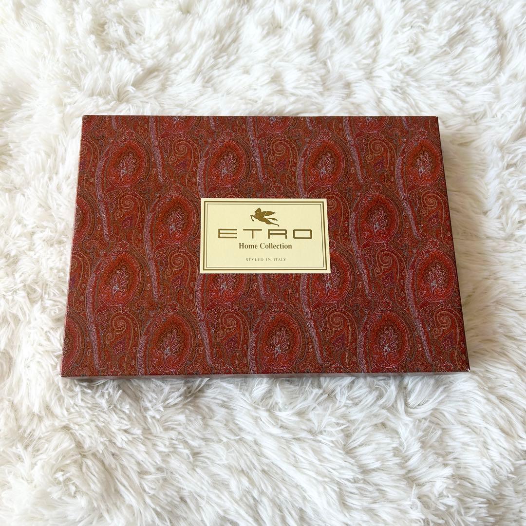 未使用✨エトロ パジャマ M イエロー ペイズリー カシミール 比翼 コットン