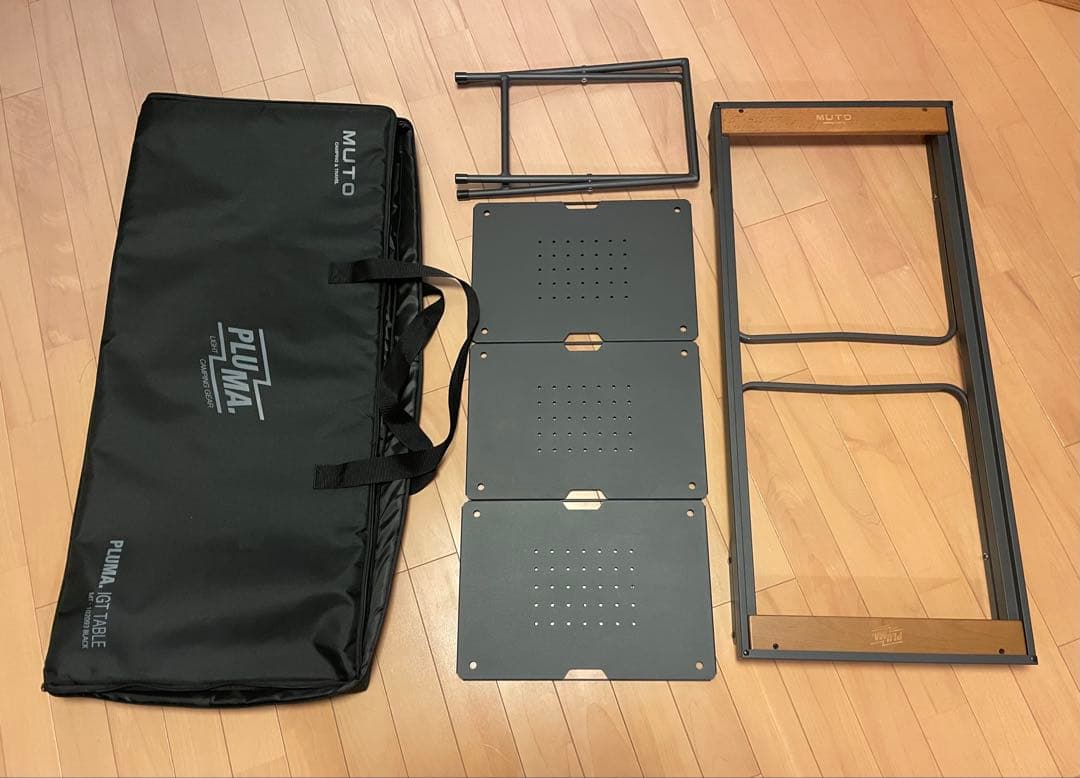使用2回のみ MUTO プルマ IGTテーブル ハンギングラック付 キャンプ