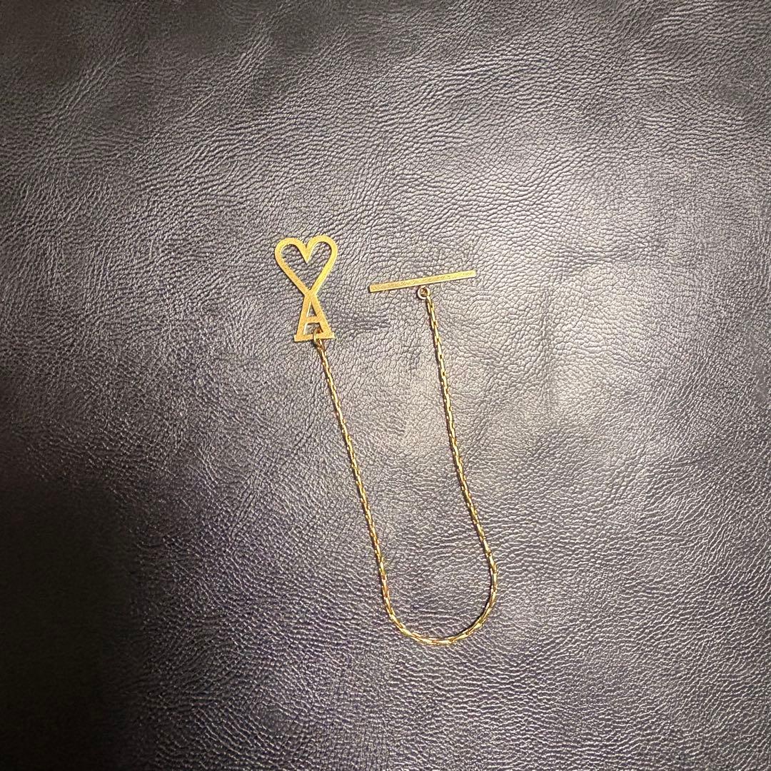 Ami Paris アミ チェーンブレスレット ゴールドブレスレット