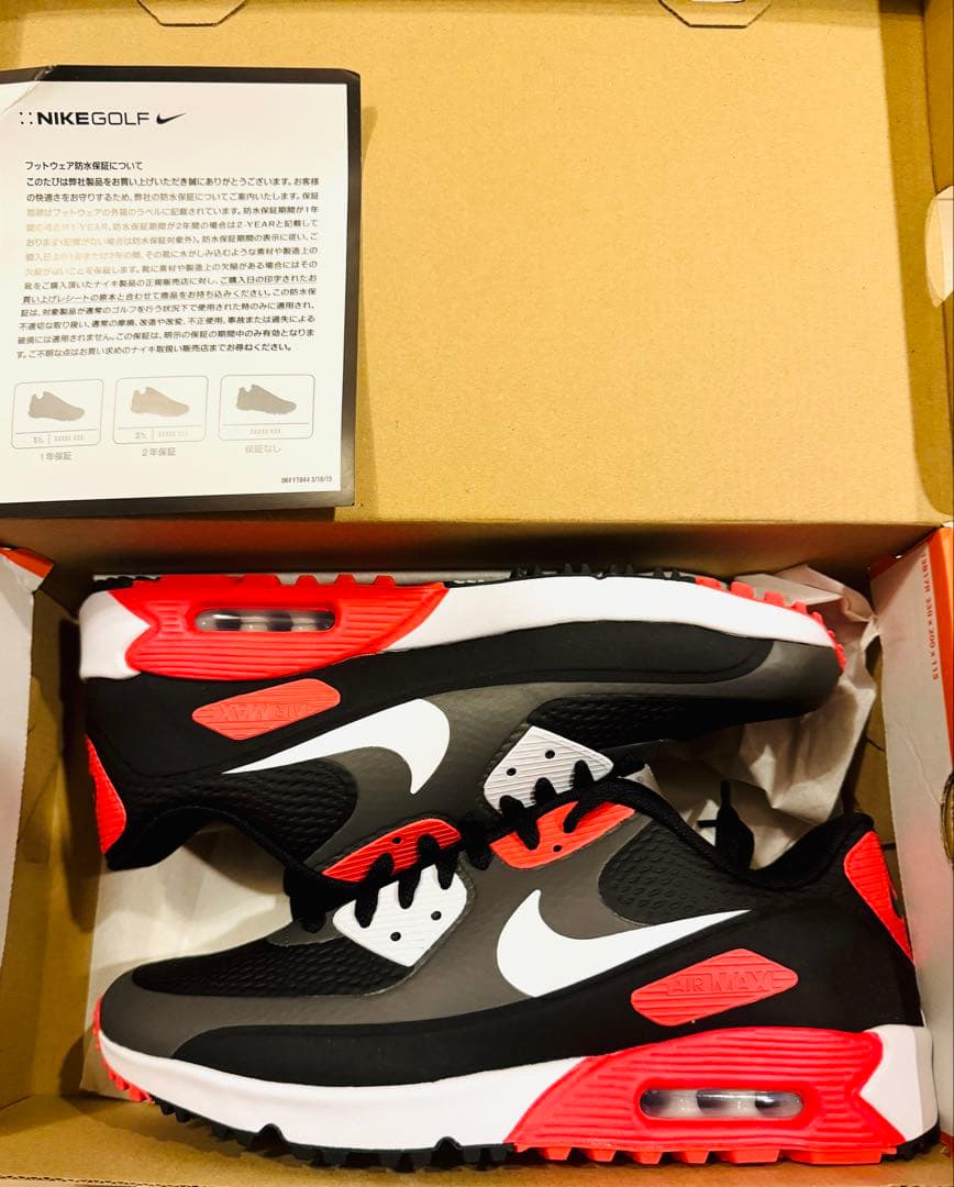 【新品・未使用】NIKE Air Max 90 G 27.5cm ゴルフ