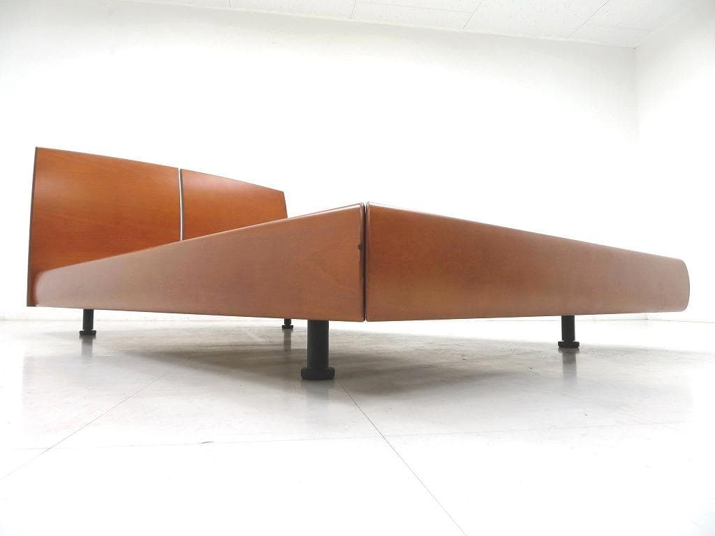 展示品 アルフレックス ポピー セミダブルベッド フレーム モダン 高級