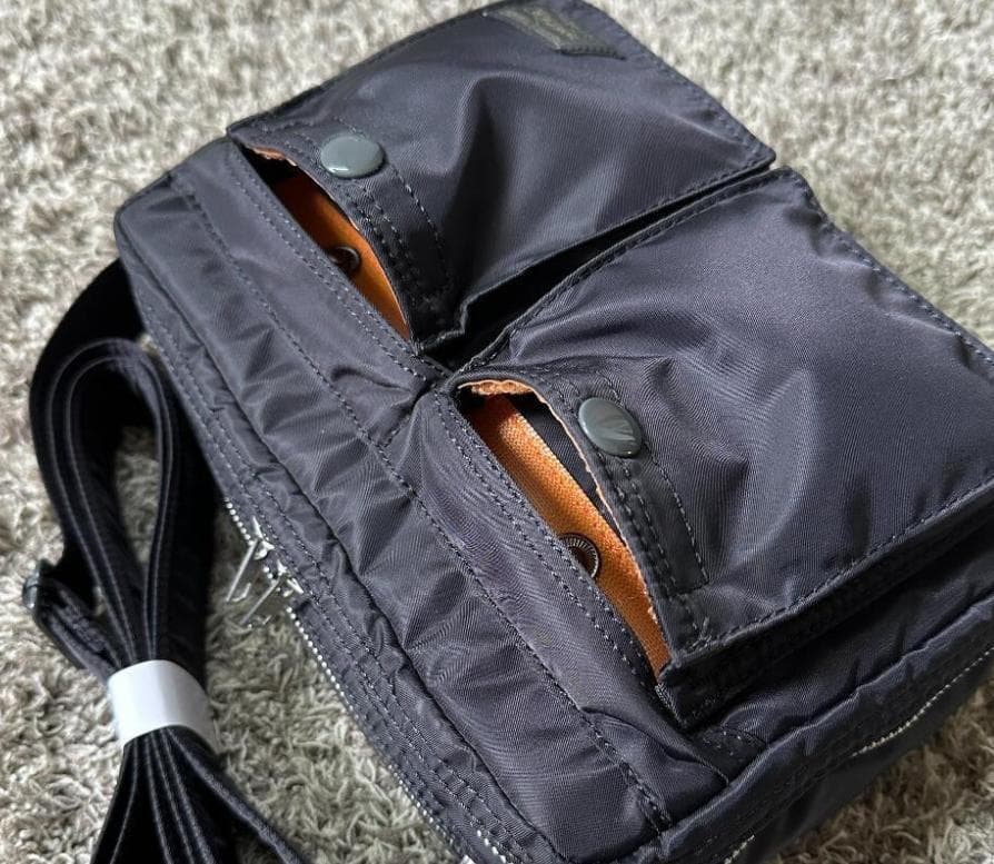 【未使用】 ショルダーバック 新品 ポーター タンカー 2層式 ブラック