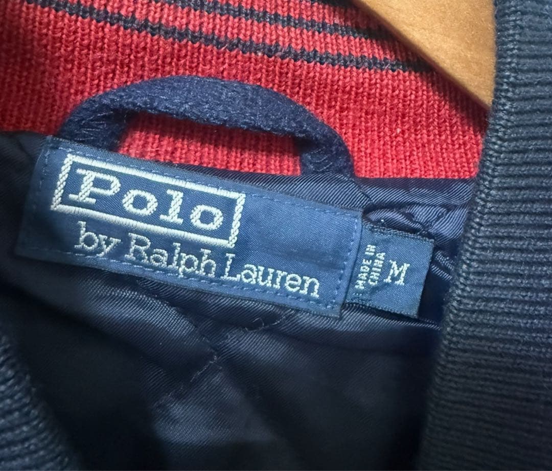ぱ*ち様 90s Polo by RalphLauren スタジャン　アクティ2