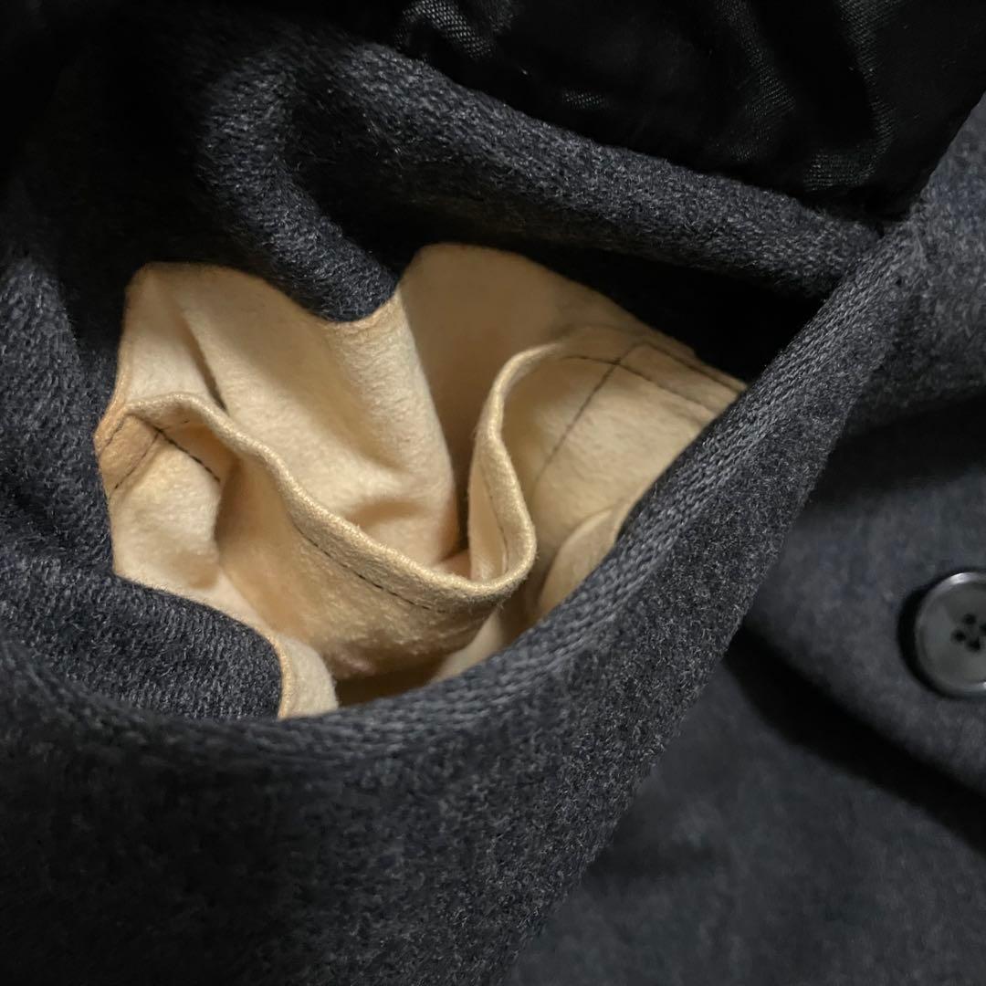 70s vintage aquascutum チェスターコート チャコールグレー