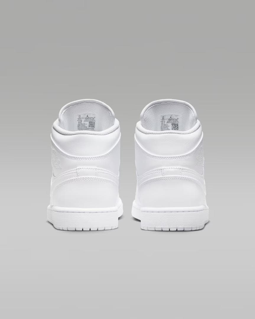 Air Jordan 1 Mid Triple White 29cm　新品
