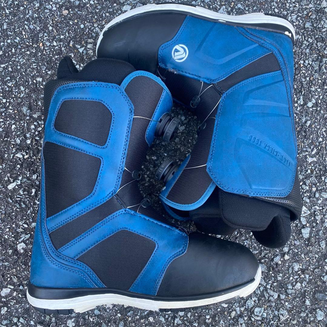 美品】FLOW AERO COILER スノーボードブーツ 26cm ブルー