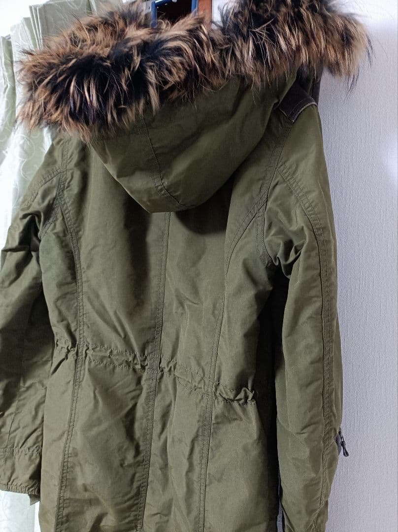 SHELLAC M51 モッズコート44カーキ /レザーライダース5351