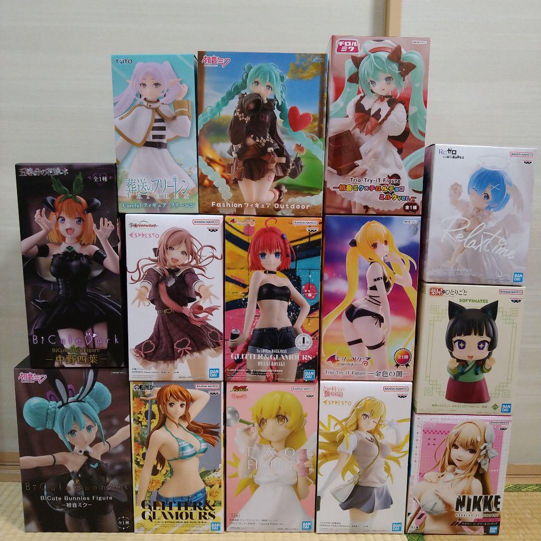 美少女系 プライズフィギュア まとめ売り 14個セット 最新 新作あり