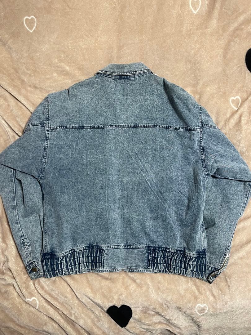 i*2様 armani jeans 80s vintage 虎花デニムジャケット