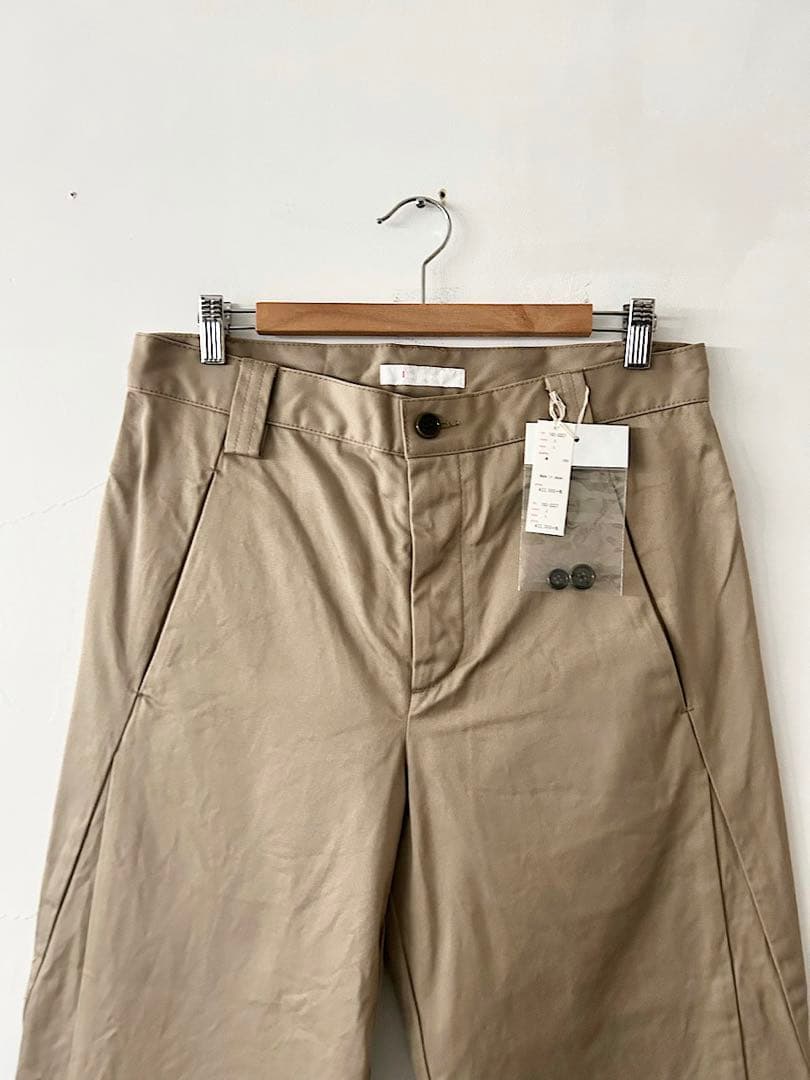 【未使用】Homspun　高密度ウェポン切替ワークパンツ　ダークベージュ