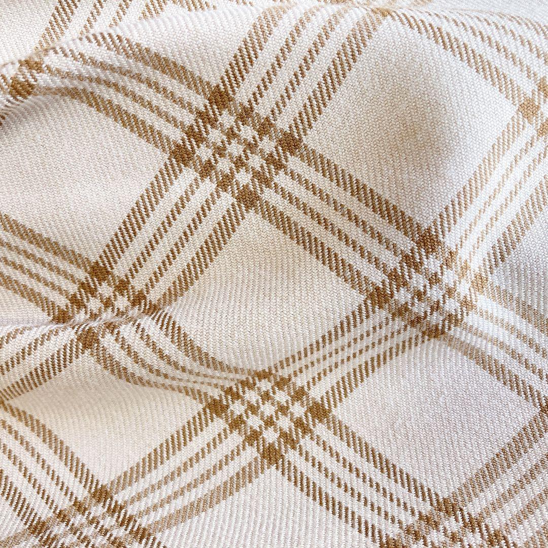 ベージュ×チェック 120 セレモニー 入学 卒園 発表会 フォーマル