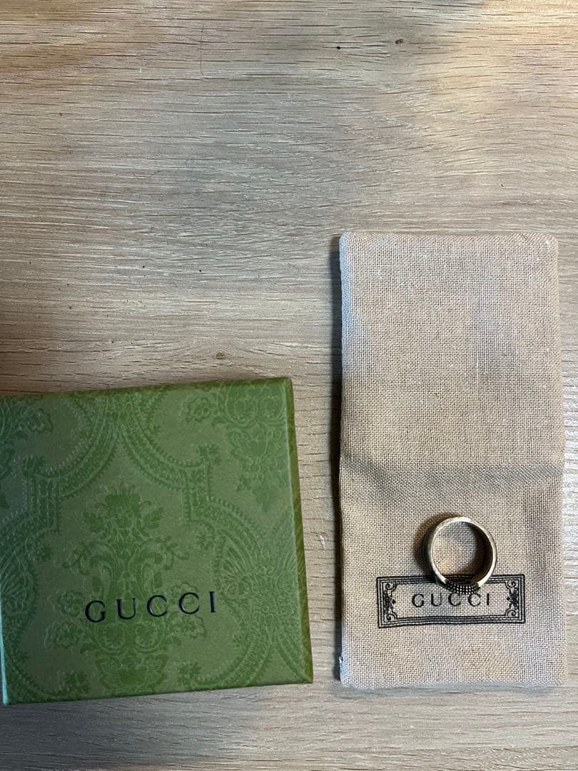 ト*シ様 Gucci Ring With Interlocking G