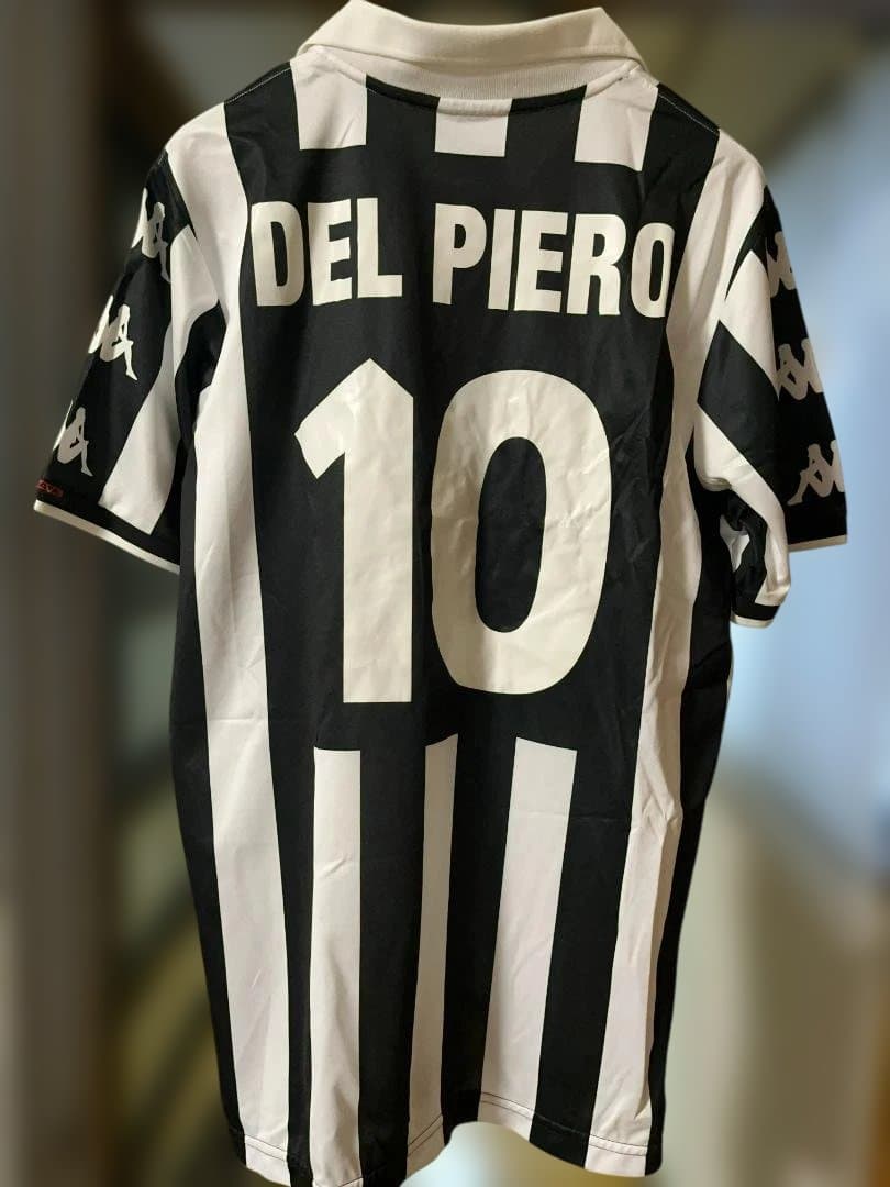 ユベントス デルピエロ10 シャツ M Kappa 99/00 レプリカ