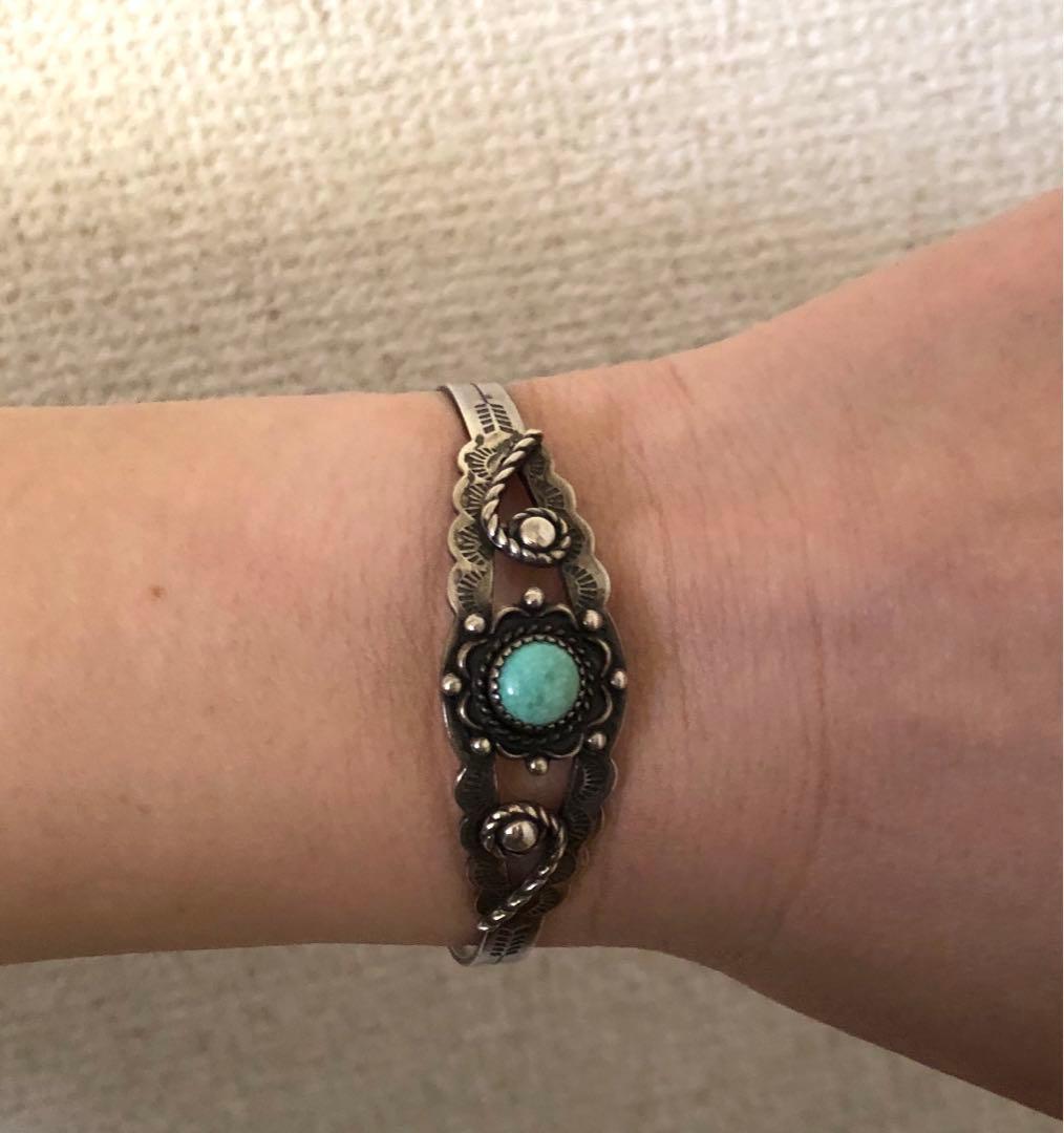 ヴィンテージ 40s 50sフレッドハービー　ナバホ バングル