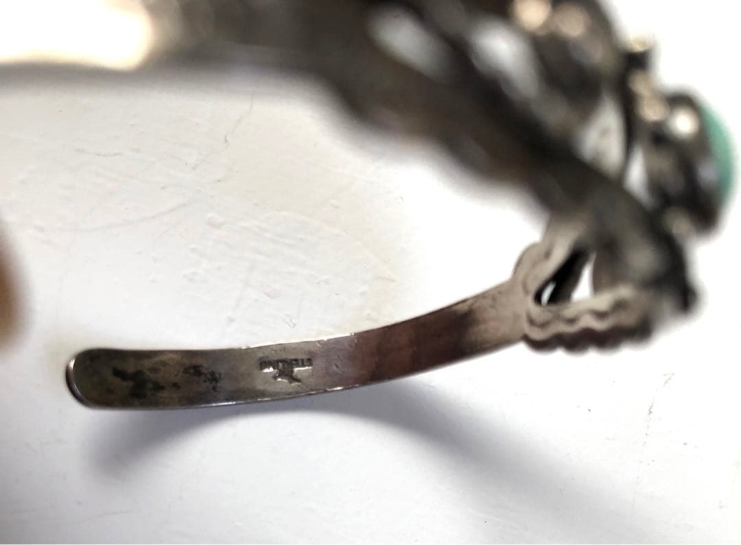 ヴィンテージ 40s 50sフレッドハービー　ナバホ バングル