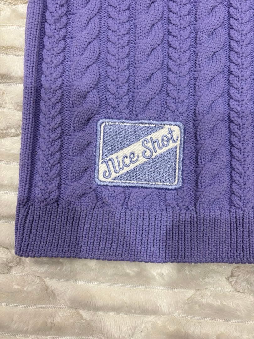 【未使用】CUARTO UNITED セットアップ 上下　スカート パープル