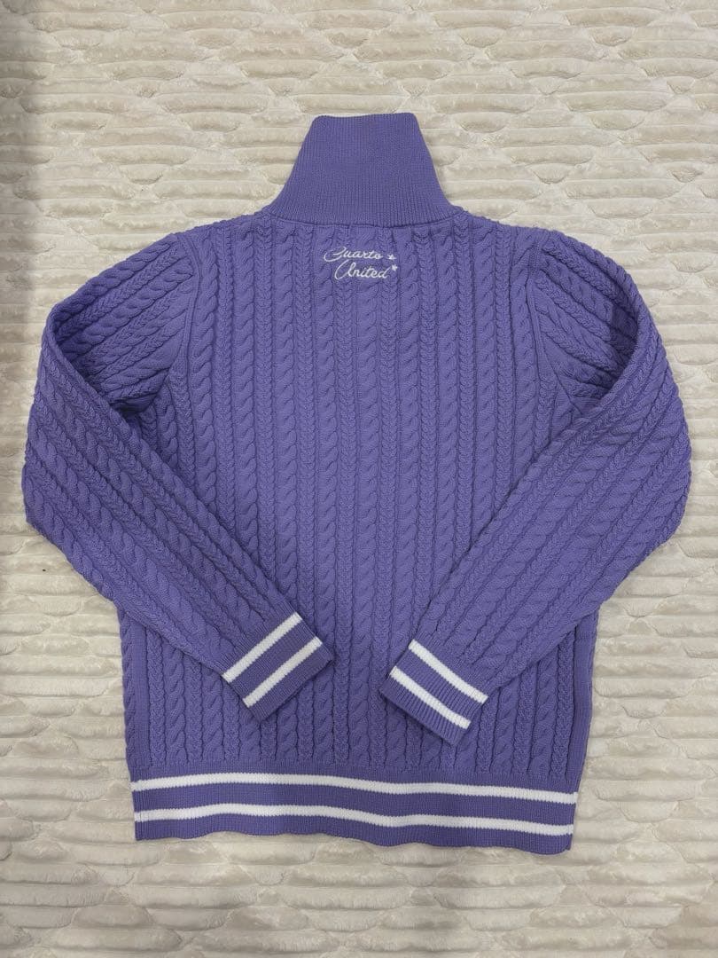 【未使用】CUARTO UNITED セットアップ 上下　スカート パープル