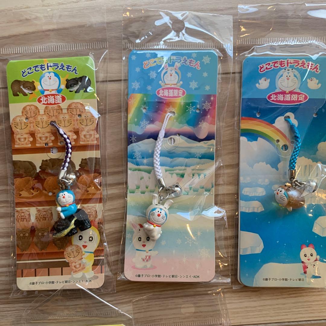 どこでもドラえもん ご当地ストラップ 根付け キーホルダー 31種類32個