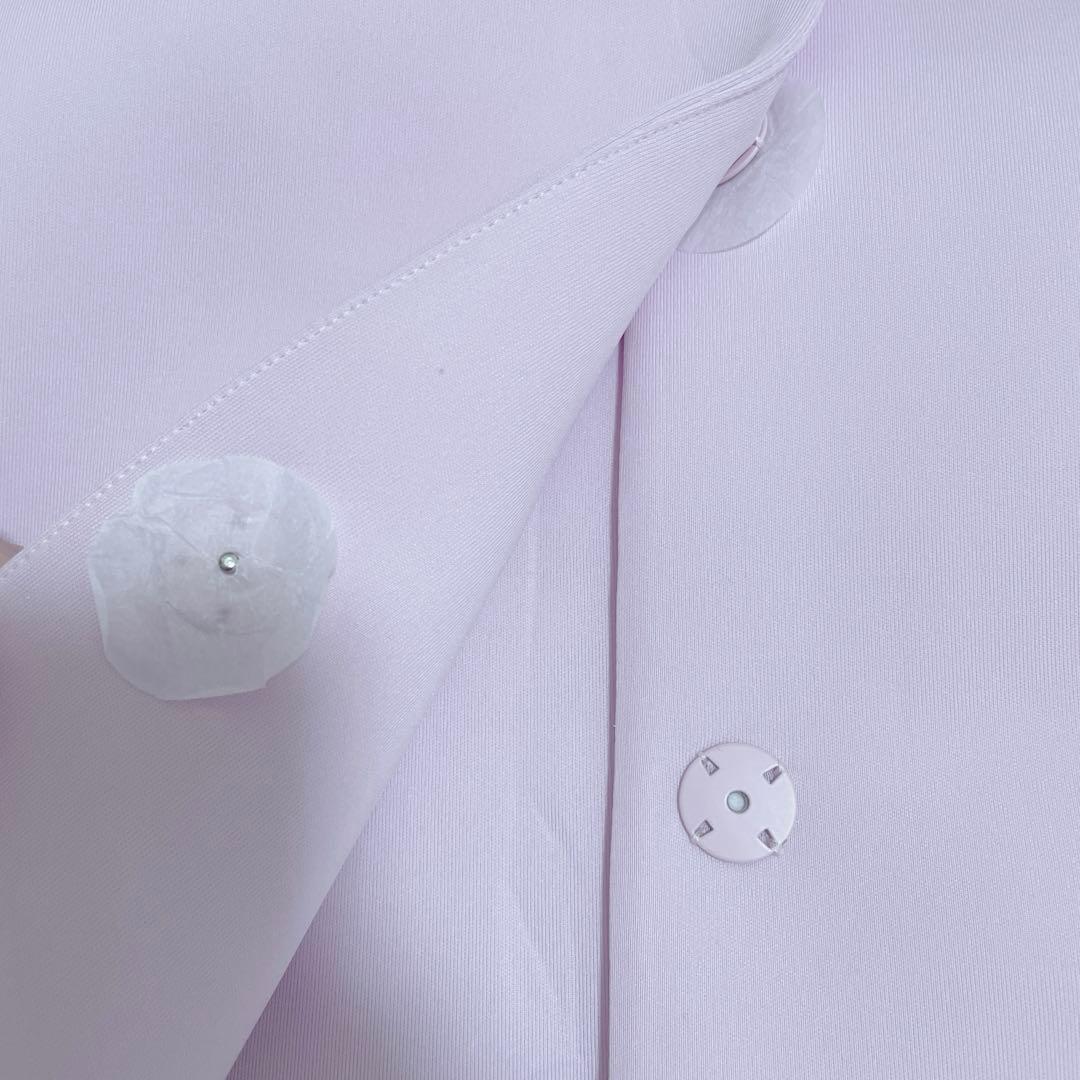 新品タグ付き CELFORD ベルスリーブ バルーンノーカラーコート 薄ピンク