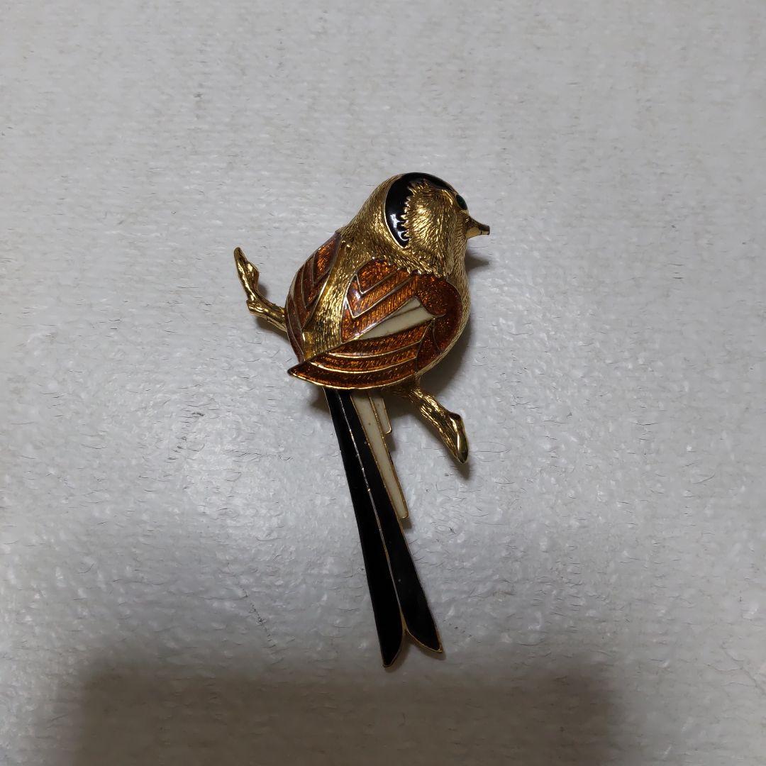 DORLANヴィンテージ鳥のブローチ - メルカリ