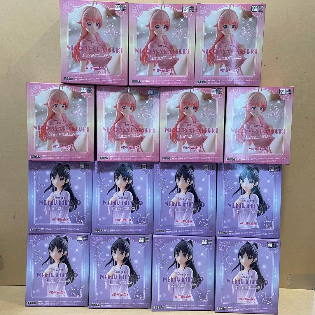 ウィッチウォッチ Yumemirizeフィギュア 若月ニコ 宮尾音夢 15体