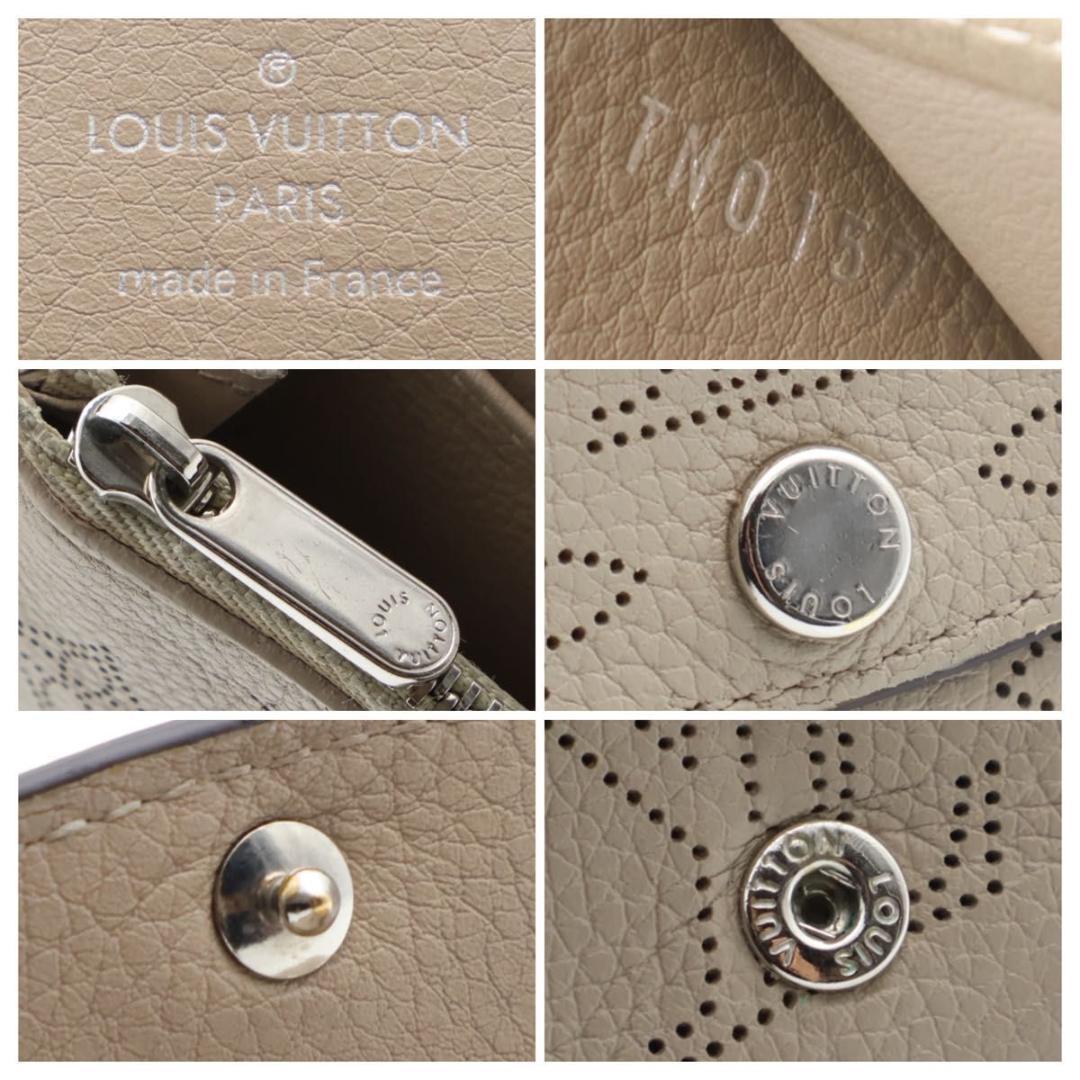 【極美品】ルイヴィトン　ポルトモネアエナ　二つ折り財布　マヒナ　ガレ