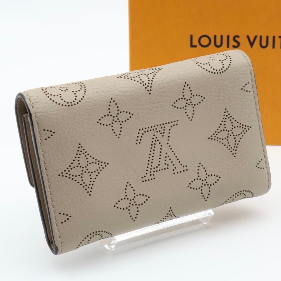 【極美品】ルイヴィトン　ポルトモネアエナ　二つ折り財布　マヒナ　ガレ